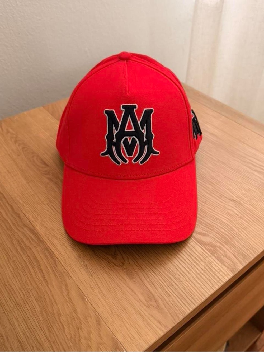 AMIRI Red Baseball Cap
